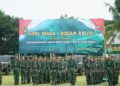 Pangdam XXI/Radin Inten Pimpin Apel Siaga I Kodam XXI/Radin Inten