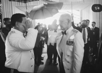 Prabowo Kenang Try Sutrisno sebagai Prajurit Sejati, Dimakamkan di TMP Kalibata
