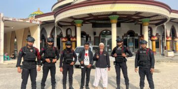 Batalyon B Pelopor Satbrimob Polda Lampung Gelar Patroli Dialogis Selama Ramadan
