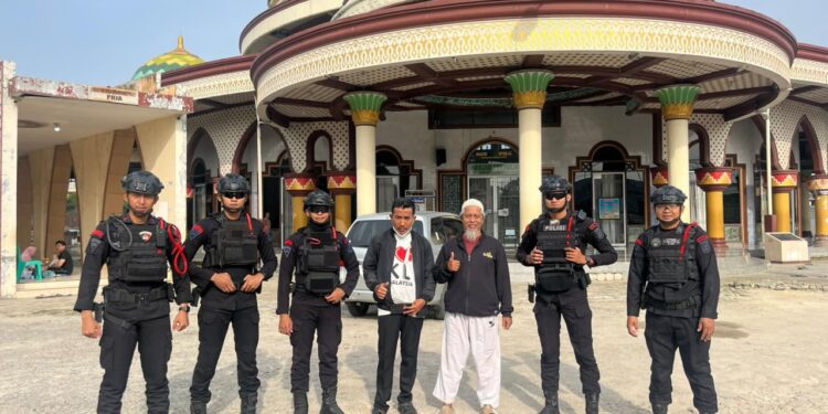 Batalyon B Pelopor Satbrimob Polda Lampung Gelar Patroli Dialogis Selama Ramadan