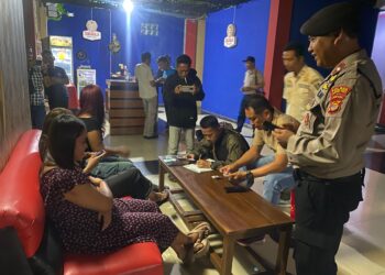 Polsek Pasir Sakti Gelar Razia Tempat Hiburan, Karaoke Sultan Diminta Tutup Selama Ramadhan
