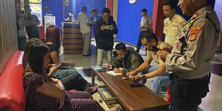 Polsek Pasir Sakti Gelar Razia Tempat Hiburan, Karaoke Sultan Diminta Tutup Selama Ramadhan
