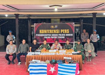 Kamp KKB di Nabarua Dibongkar Aparat Gabungan, Ratusan Amunisi dan Puluhan Juta Rupiah Diamankan