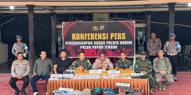 Kamp KKB di Nabarua Dibongkar Aparat Gabungan, Ratusan Amunisi dan Puluhan Juta Rupiah Diamankan