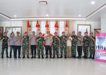 Perkuat Soliditas Ramadhan, Kapolres Pesawaran Sambangi Tiga Komando Militer, Sinergitas TNI–Polri Kian Kokoh Jaga Stabilitas Wilayah