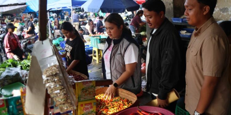Polda Bali Pastikan Stabilitas Harga Bahan Pokok, Gelar Sidak Pasar