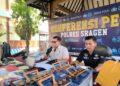Satreskrim Polres Sragen Bongkar Aksi Pencurian Accu Truk Sampah DLH, Pelaku Dibekuk Kurang dari Dua Pekan