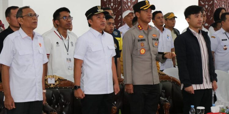 Kapolres Lampung Barat Hadiri Pelantikan Pengurus KONI, Dukung Kemajuan Olahraga Daerah