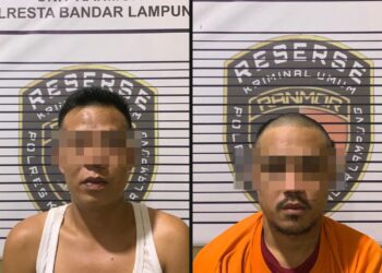 Dua Kali Beraksi di Bandar Lampung, Kawanan Curanmor Residivis Dibekuk Polisi