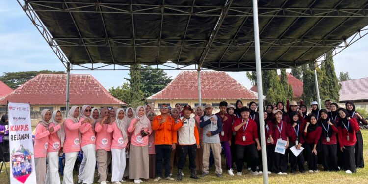 Rumah Zakat, PMI dan Universitas Aisyah Pringsewu Sukses gelar Kampus Relawan