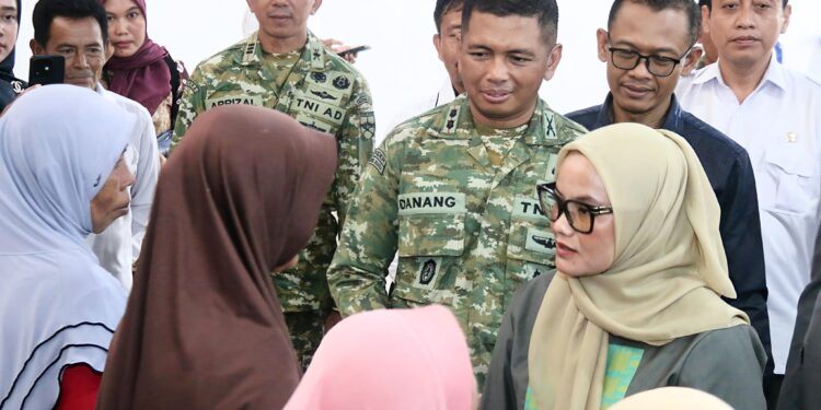 Dandim Bersama Forkopimda Ikuti Peresmian 1.061 KDKMP Secara Virtual