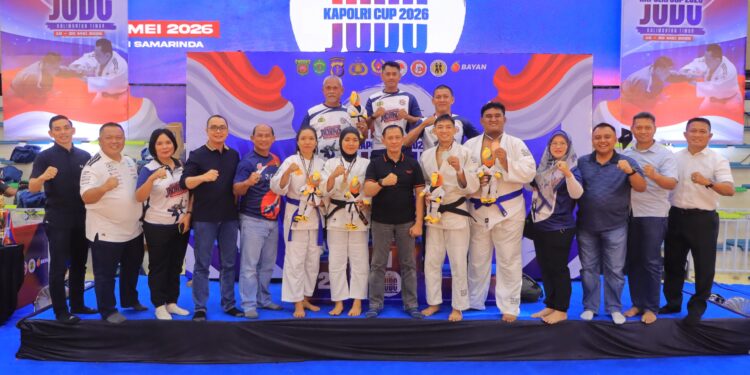 Kontingen Polda Lampung Borong 4 Medali di Hari Pertama Judo Kapolri Cup 2026