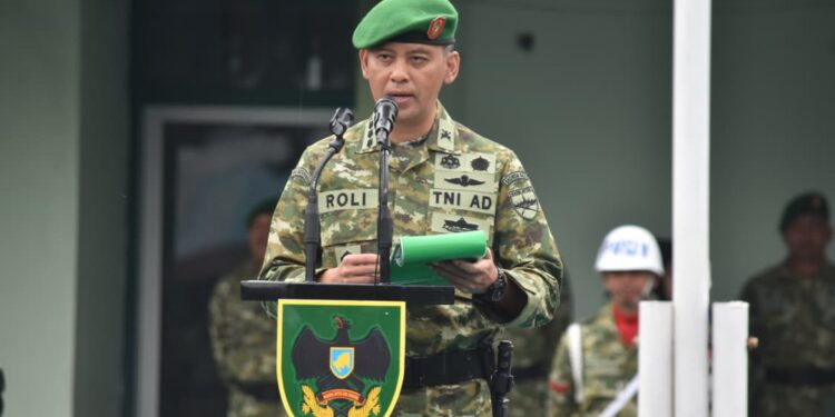 Kasrem 043/Gatam Pimpin Upacara Memperingati Hari Kebangkitan Nasional Ke-118 Tahun 2026.