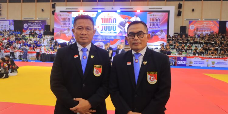 Kapolri Cup 2026 : Dua Personil Polda Lampung Dipercaya Jadi Pengadil di Kejuaraan Judo
