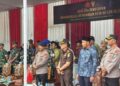 Dansat Brimob Hadiri Upacara Penutupan TMMD Ke-128 TA 2026