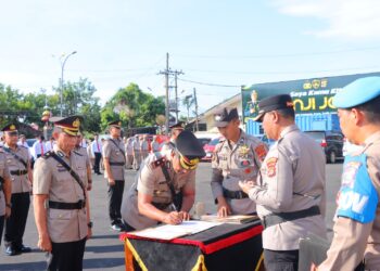 Rotasi Jabatan di Polresta Bandar Lampung, Kabag Ops dan 7 Kapolsek Berganti