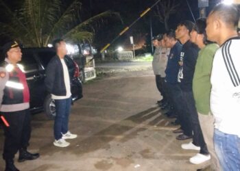 Polres Lampung Timur Bersama Polsek Batanghari Gelar Patroli “Janji Jaga” Antisipasi C3