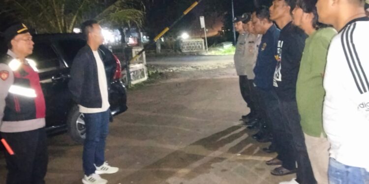 Polres Lampung Timur Bersama Polsek Batanghari Gelar Patroli “Janji Jaga” Antisipasi C3
