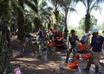 Kebersamaan TNI dan Rakyat Saling Menguatkan untuk Putus Keterisolasian