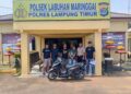 Tim Tekab 308 Presisi Polsek Labuhan Maringgai Ungkap Kasus Curanmor, Pelaku Serahkan Diri Beserta Barang Bukti