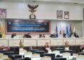 Kasrem 043/Gatam Hadiri Rapurna DPRD Provinsi Lampung 