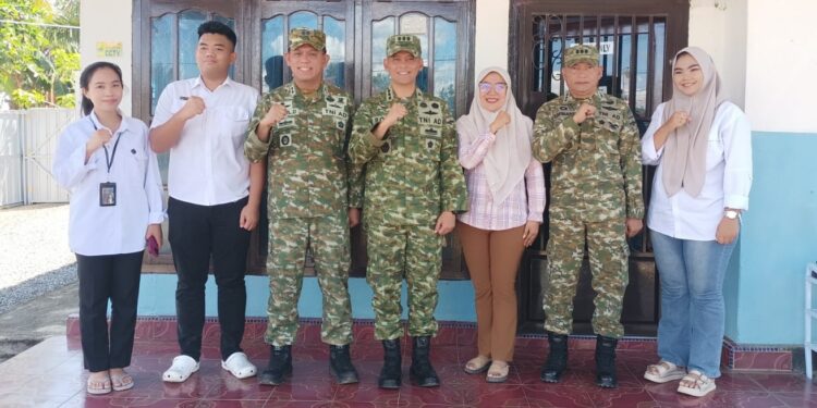 Sukseskan Program Prioritas Presiden, Kasrem 043/Gatam Tinjau Progres KDKMP dan SPPG di Lampung Tengah