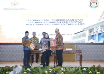 Membanggakan, Pemerintah Kota Bandar Lampung Kembali Raih WTP