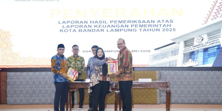 Membanggakan, Pemerintah Kota Bandar Lampung Kembali Raih WTP