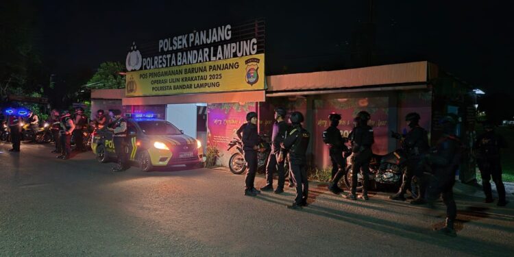 PATROLI QUICK RESPONSE (QR) “JANJI JAGA” ANTISIPASI GANGGUAN KAMTIBMAS DI BANDAR LAMPUNG