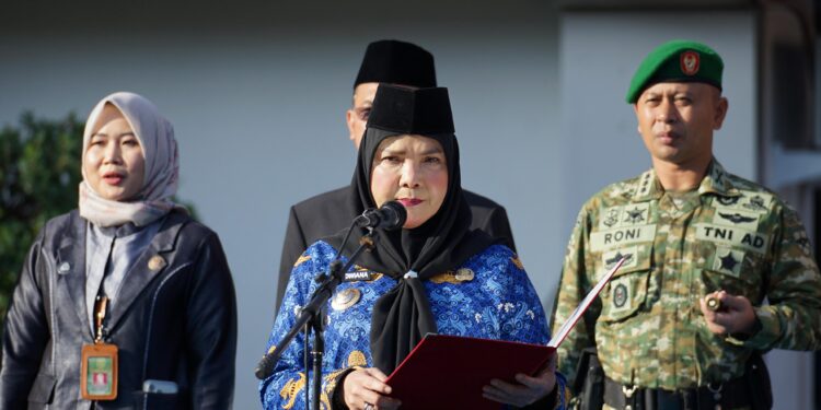 Wali Kota Bandar Lampung Pimpin Upacara Peringatan Hari Lahir Pancasila