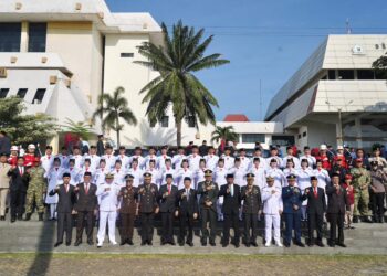 Perkuat Nilai Kebangsaan, Korem 043/Gatam Gelar Upacara Hari Lahir Pancasila 2026