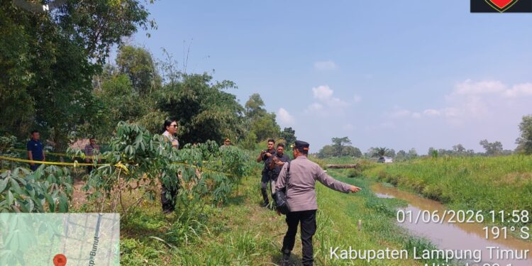 Kasus Pembunuhan Sadis Karya Tani: Polres Lampung Timur Amankan Tersangka Kedua