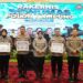 Apresiasi Kinerja Jajaran, Kabid Humas Polda Lampung Serahkan Penghargaan Kehumasan Terbaik di Rakernis 2026
