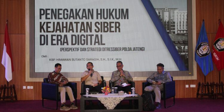 Polda Jateng Soroti Ancaman AI Scam dan Penyalahgunaan Data Pribadi dalam Seminar Nasional di Undip