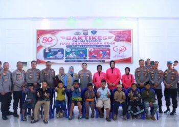 Sambut Hari Bhayangkara ke-80, Polres Lampung Timur Gelar Bakti Kesehatan untuk Anggota dan Masyarakat