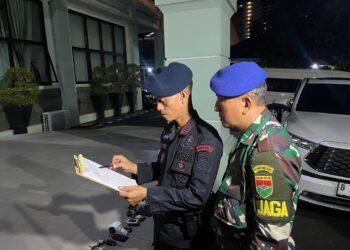 Pastikan Keamanan Kunjungan Presiden, Gegana Brimob Lampung Sterilisasi Rangkaian Kendaraan