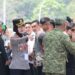 KAPOLRES PESISIR BARAT PIMPIN PENGAMANAN VVIP SAAT KUNJUNGAN PRESIDEN RI DI KABUPATEN PESISIR BARAT