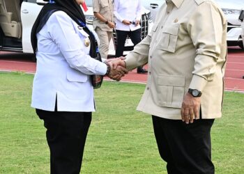 Wali Kota Bandar Lampung Sambut Kedatangan Presiden Prabowo Di Bandara Radin Inten