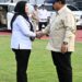 Wali Kota Bandar Lampung Sambut Kedatangan Presiden Prabowo Di Bandara Radin Inten