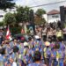 Polres Lampung Barat Amankan Aksi Unjuk Rasa LSM Laskar NKRI di Kejaksaan Negeri Lampung Barat
