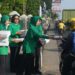 Jumat Berkah Persit KCK Koorcab Rem 043 PD XXI/Radin Inten, Tebar Kepedulian Melalui Aksi Berbagi