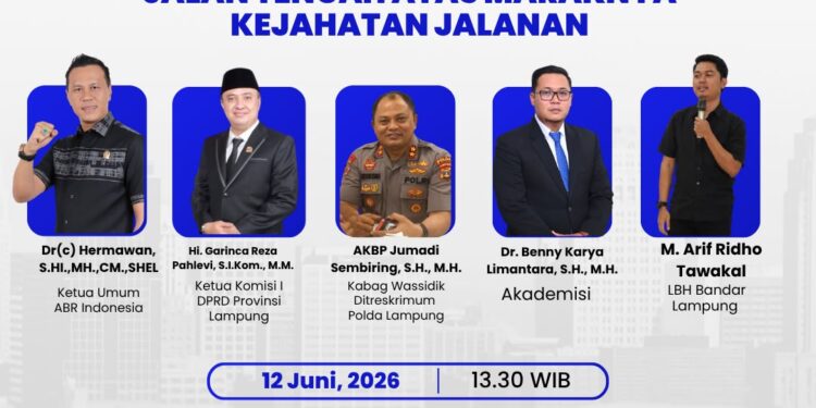 Gelar Diskusi Publik, MEDIKUM Bedah Solusi Atasi Kejahatan Jalanan di Lampung