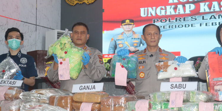 Ungkap 17 Kasus Narkotika, Sita Sabu 179,5 Kg dan Selamatkan 948 Ribu Jiwa