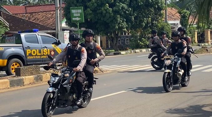 Patroli “Janji Jaga” Sat Samapta Polres Lampung Timur Perkuat Keamanan Wilayah