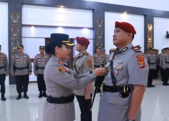 Kapolres Lampung Timur Pimpin Sertijab Kasat Reskrim, IPTU M. Iksir Resmi Jabat Kasat Reskrim Baru