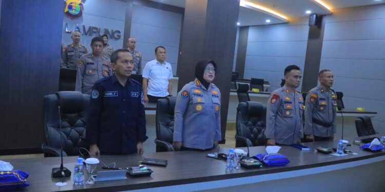 Sambut Hari Bhayangkara ke-80, Polda Lampung Ikuti Dialog Kebangsaan Terkait Penguatan Tri Brata dan Catur Prasetya di Era Digital
