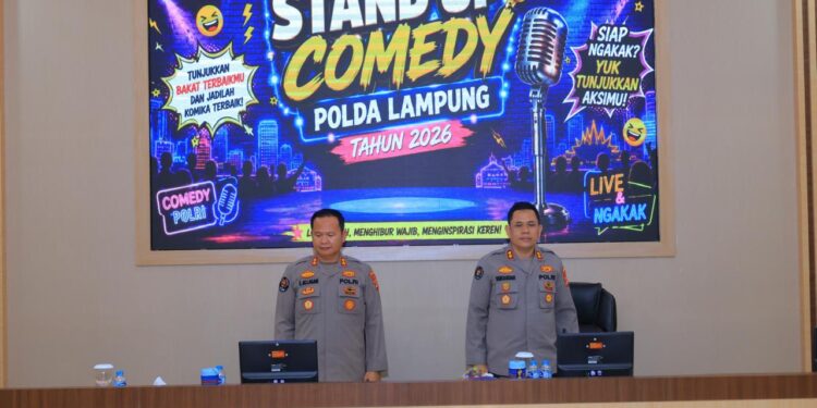 Sambut Hari Bhayangkara ke-80, Polda Lampung Gelar Lomba Stand Up Comedy: Sisi Humoris Personel Polri