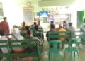 Koramil 421-09/Tanjung Bintang Gelar Nobar Bola Gembira, Suasana Penuh Keceriaan dan Kebersamaan