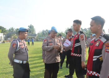Bid Propam Polda Lampung Gelar Gaktibplin di Polres Lampung Timur, Tidak Ditemukan Pelanggaran