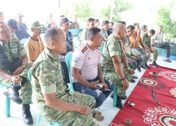 BUKTIKAN TNI AD KUAT BERSAMA RAKYAT, KORAMIL BATANGHARI GELAR NOBAR PILDUN
